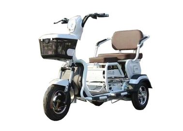 China 20AH batterij Elektrische Motorfiets Met drie wielen, Lading Gekniesd Wit Plastic Lichaam leverancier