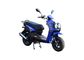 De Motor van de fietsbenzine/Benzineautoped van het de Uitrustings125cc 150cc de goedkope gas van de Motorfiets voor verkoop blauw plastic lichaam leverancier